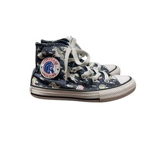 Converse Kids High Tops Rainbow Unicorn Shoes  Size 12 Junior Girls All Star